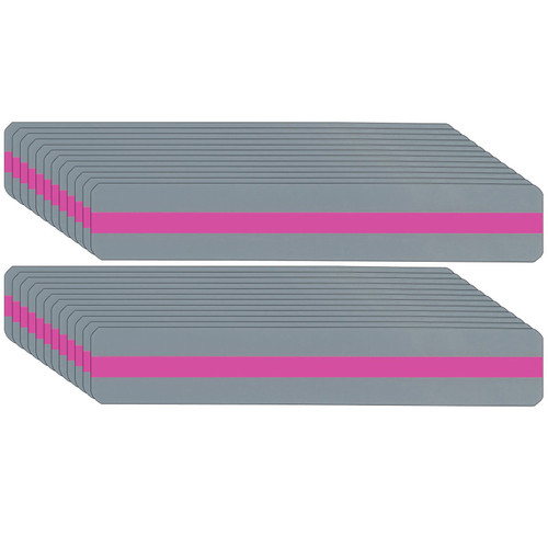 Ashley Sentence Strip Reading Guide, 1-1/4" X 7-1/4", Pink, Pack Of 24 ASH10803-24