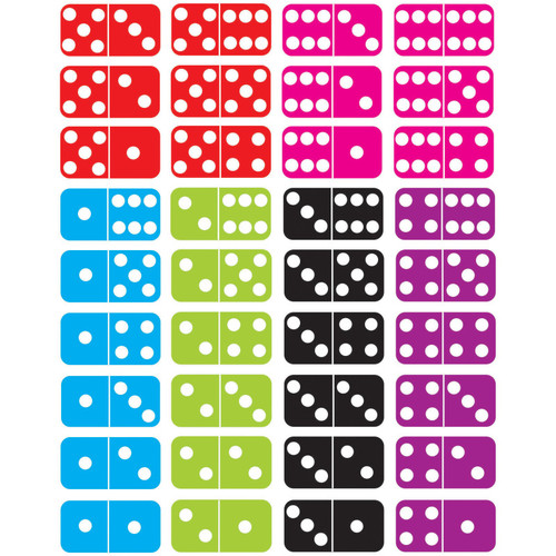 Ashley Die-Cut Magnetic Dominoes, 36 Pieces ASH11302
