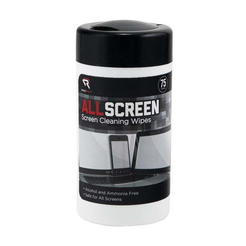 Read Allscreen Screen Cleaning Wipes, 75 Count Tub AVTRR15045