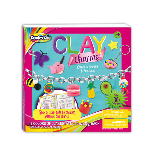 Creative Clay Charms - Sculpt Over 30 Various Clay Charms BAT61467