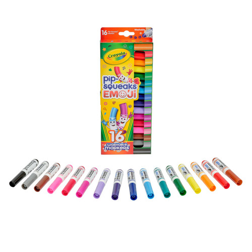 Crayola Pip Squeaks Stamper Markers, 16 Count BIN588717