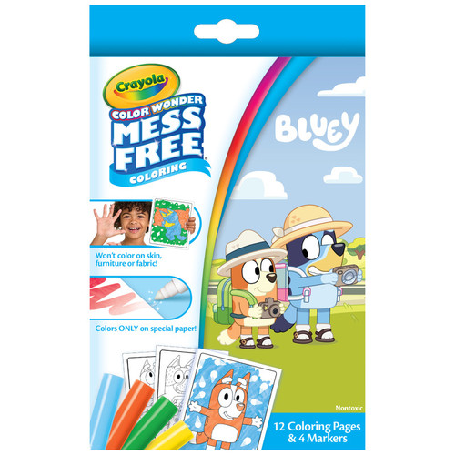 Crayola Color Wonder Mini Box Set, Bluey BIN752863