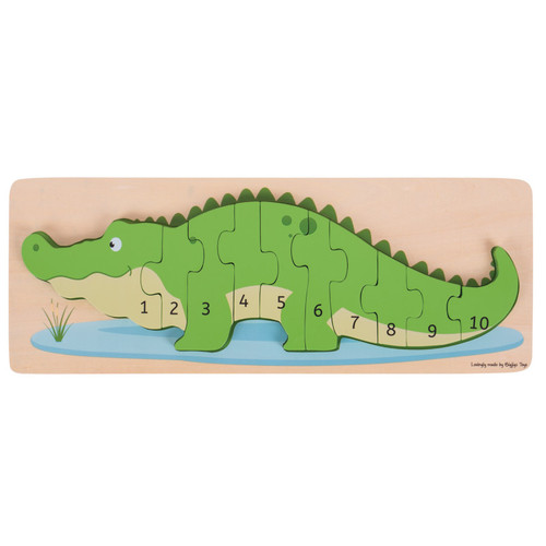 Bigjigs Crocodile Number Puzzle BJTBJ029