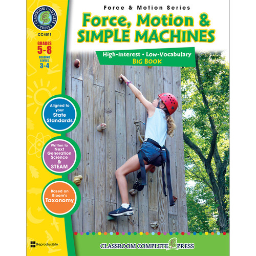 Classroom Force Motion & Simple Machines Big Book CCP4511