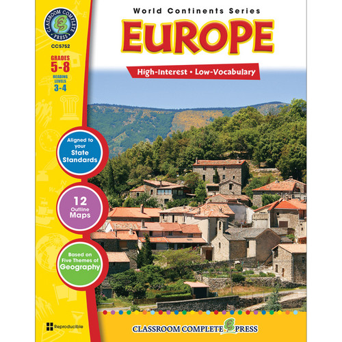 Classroom Europe Resource Book, Grade 5-8 CCP5752