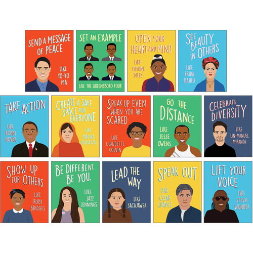 Carson Mini Posters: Be An Ally Like Me Poster Set CD-106061