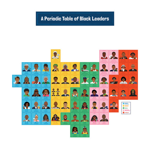 Carson Amazing People: Black Leaders Bulletin Board Set CD-110514