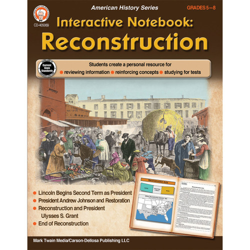 Mark Interactive Notebook: Reconstruction, Grade 5-8 CD-405069