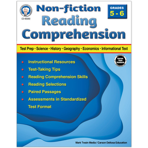 Mark Nonfiction Reading Comprehension, Grade 5-6 CD-405093