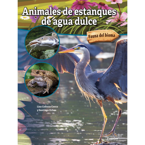 Bridges Animales De Estanques De Agua Dulce Hardcover CD-9781731654649