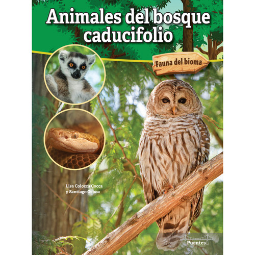 Bridges Animales Del Bosque Caducifolio Paperback CD-9781731655127