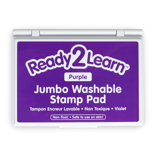 Ready Jumbo Washable Stamp Pad - Purple - 6.2"L X 4.1"W CE-10036