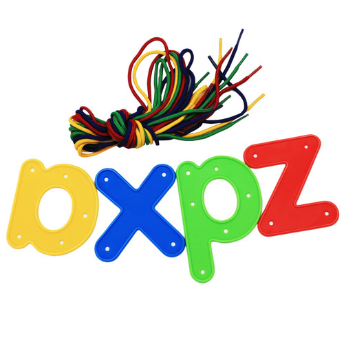 Ready Lacing Alphabet - Lowercase - 26 Letters - 8 Laces CE-6905