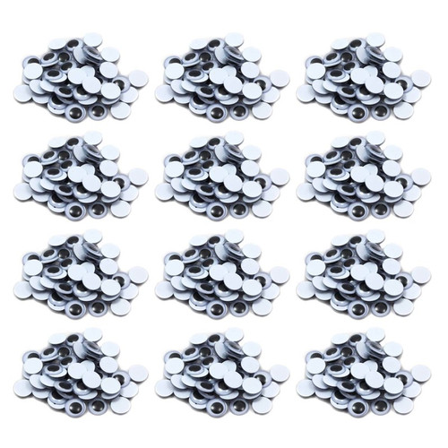 Charles Wiggle Eyes 15Mm, Black, 50 Per Pack, 12 Packs CHL64515-12