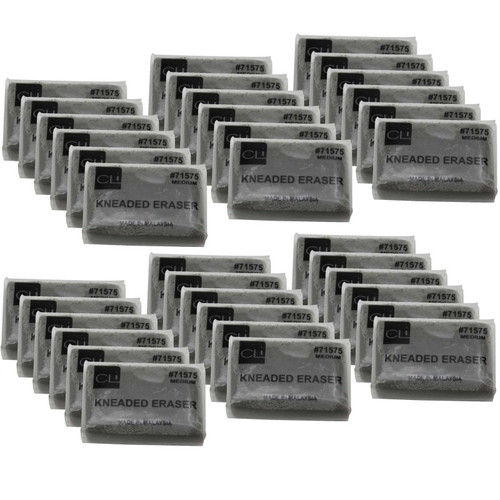 Charles Kneaded Eraser, Medium, Pack Of 36 CHL71575-36