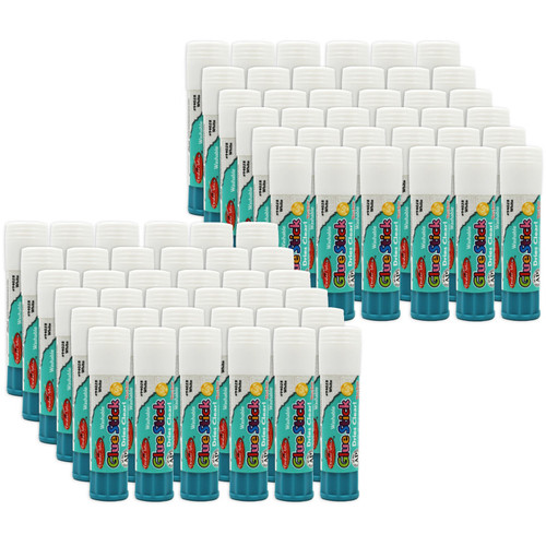 Charles Economy Glue Stick .28 Oz., Clear, Pack Of 72 CHL94028-72