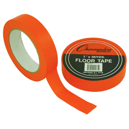 Champion Floor Marking Tape, 1" X 36 Yd, Orange CHS1X36FTOR
