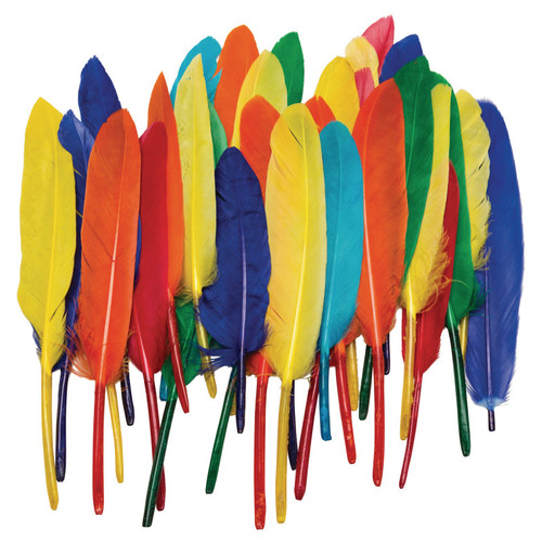 Creativity Duck Quills, Assorted Colors, 3" To 5", 14 Grams CK-4505