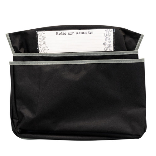 C-Line Adjustable Chair Cubbie, Black CLI10411