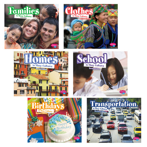 Pebble Life Around The World Book Set, Set Of 6 CPB9781515745778