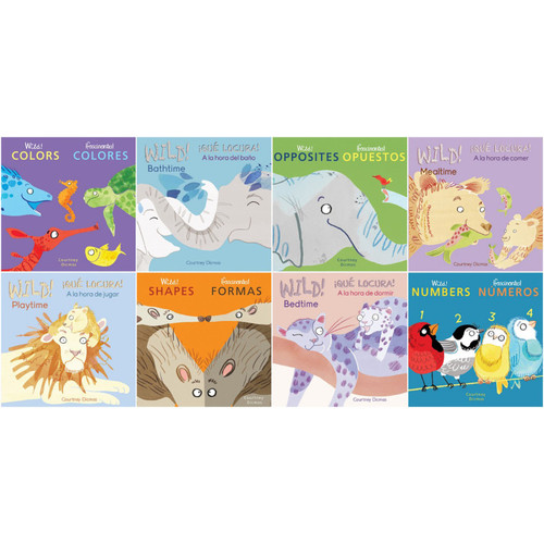 Child'S Wild Concepts! Bilingual Spanish/English Board Book Set 8-Book Set CPY9781786289889