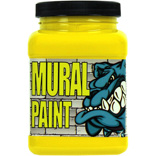 Chroma Mural Paint, Pint, Scorched (Yellow) CRM2456