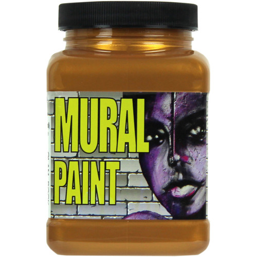 Chroma Mural Paint, Pint, Glam Rock (Gold Metallic) CRM2458