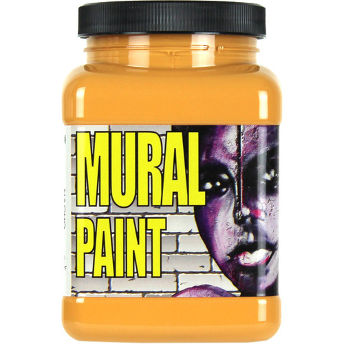Chroma Mural Paint, Pint, Nacho (Yellow Orange) CRM2504