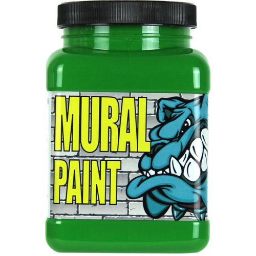 Chroma Mural Paint, Pint, T-Rex (Brilliant Green) CRM2510