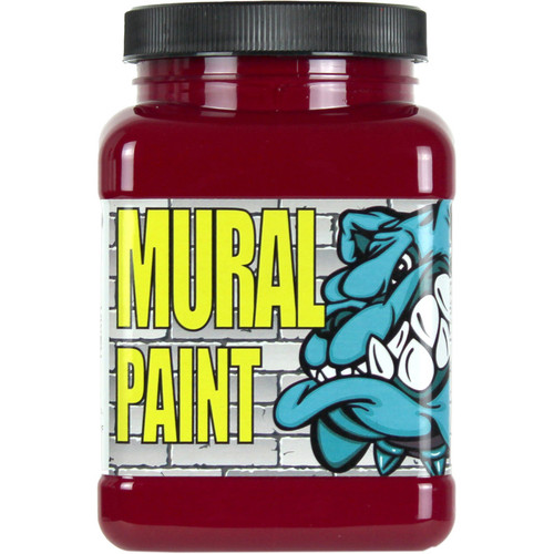 Chroma Mural Paint, Pint, Vixen (Alizarine Crimson) CRM2511