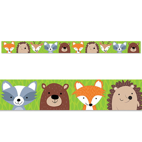 Creative Woodland Animals Ez Border, 48 Feet CTP10522
