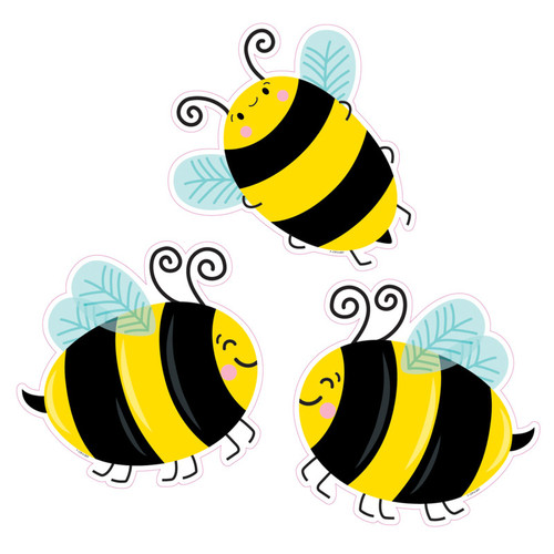 Creative Busy Bees 6" Designer Cut-Outs, Pack Of 36 CTP10625