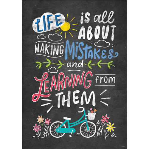 Creative Mistakes Inspire U Poster CTP10843
