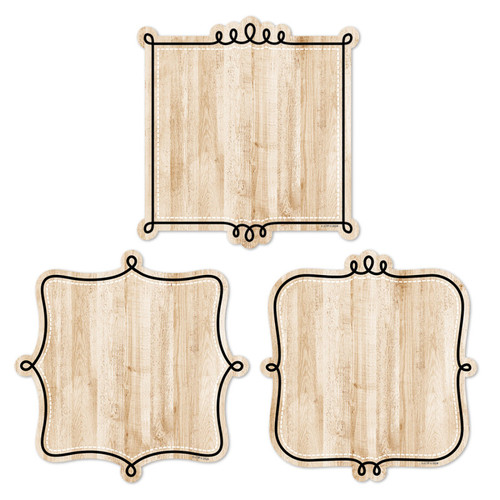 Creative Core Decor Loop-De-Loop On Wood 6" Designer Cut-Outs, Pack Of 36 CTP10928
