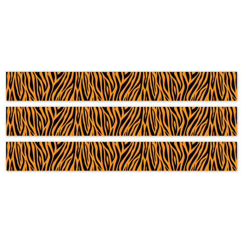 Creative Jungle Friends Tiger Stripes Ez Border, 48 Feet Per Pack, 3 Packs CTP10984-3