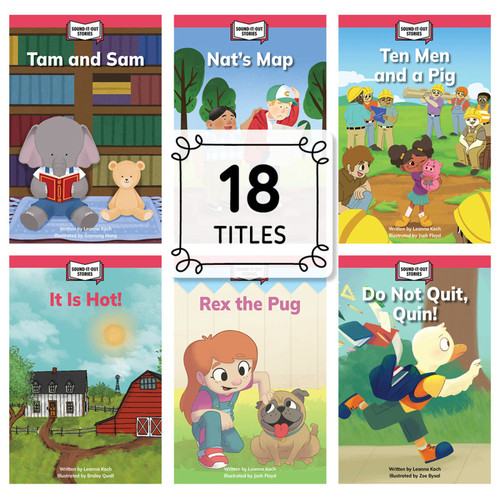 Creative Sound-It-Out Stories Decodable Readers Set 1 CTP11021