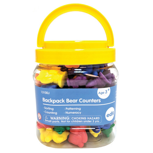 Edxeducation Backpack Bear Counters - Set Of 96 CTU13100
