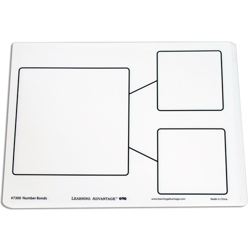 Learning Dry Erase Boards - Number Bond - Set Of 10 CTU7300
