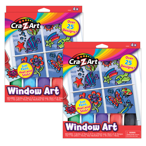 Cra-Z-Art Window Art, 2 Sets CZA124194-2