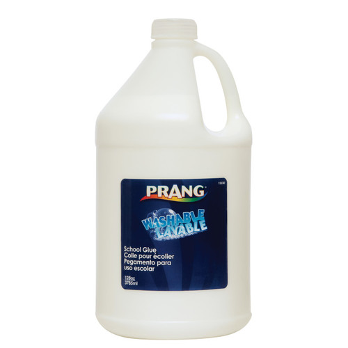 Prang Glue Washable Liquid White School Glue -128 Oz, White DIX15230