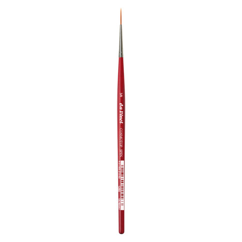 Da Cosmotop-Spin Rigger Brush, Synthetic, Acrylic & Watercolor, Pointed Liner, Series 5880, Size -3 DVXVA1280N3