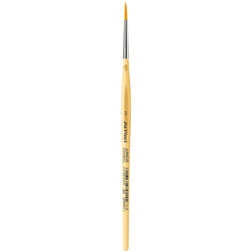 Da Junior Synthetics Student Brush, Synthetic, Tempera, Round, Series 303, Size 3 DVXVA3033