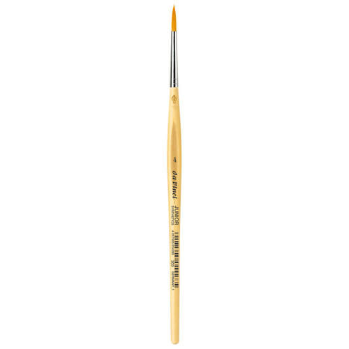 Da Junior Synthetics Student Brush, Synthetic, Tempera, Round, Series 303, Size 4 DVXVA3034