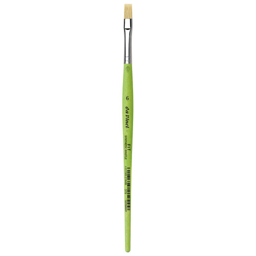 Da Fit Synthetics Student Brush, Synthetic, Acrylic & Oil, Flat, Series 379, Size 6 DVXVA3796
