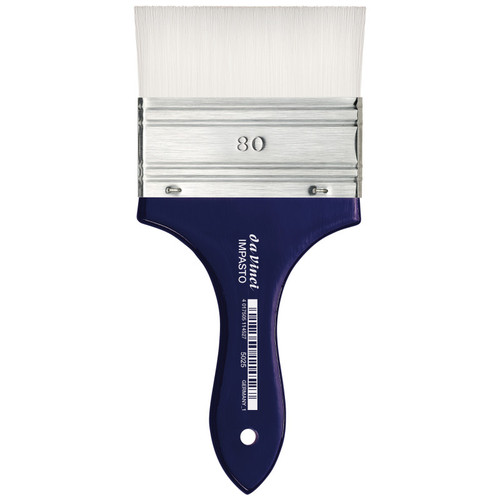 Da Impasto Mottler Brush, Synthetic, Acrylic, Flat, Series 5025, Size 80 DVXVA502580