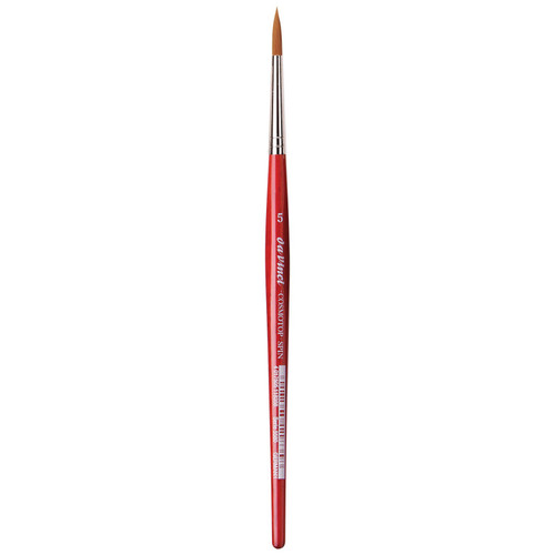 Da Cosmotop-Spin Silkpainting Brush, Synthetic, Watercolor, Round, Size 5 DVXVA55805