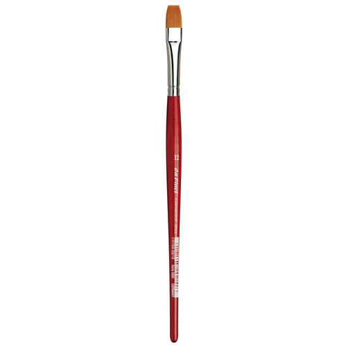Da Cosmotop-Spin Silkpainting Brush, Synthetic, Watercolor, Flat, Size 12 DVXVA588012