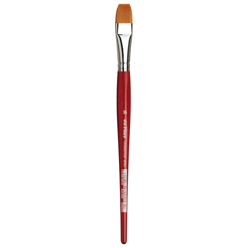 Da Cosmotop-Spin Silkpainting Brush, Synthetic, Watercolor, Flat, Size 16 DVXVA588016