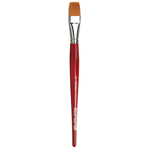 Da Cosmotop-Spin Silkpainting Brush, Synthetic, Watercolor, Flat, Size 20 DVXVA588020