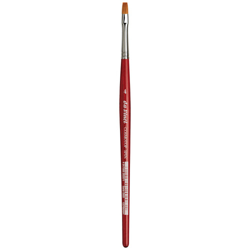 Da Cosmotop-Spin Silkpainting Brush, Synthetic, Watercolor, Flat, Size 4 DVXVA58804
